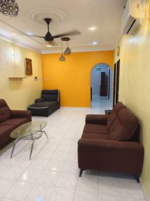 Kulim Seroja Air-Cond Semi-D Furnished, Renovated with 4 Rooms