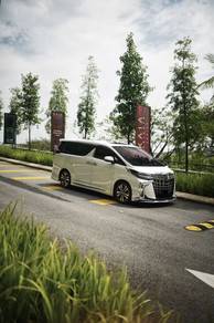 Toyota Alphard untuk disewa