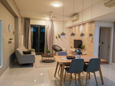 Fully Furnished 2 Rooms Apartment in Radia Residence, Bukit Jelutong