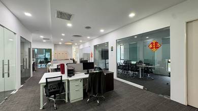 WISMA BANGSAR 8 Office, Actual, PENTHOUSE, F/Furnished, Move In Ready