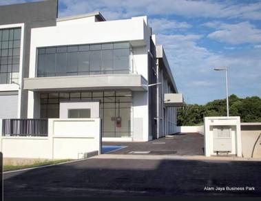 Alam Jaya Semi Detached Medium Industrial Factory For Rent