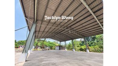 Direct List. Covered Open Warehouse Penampang (Kg Babah Bunduon/Hubah)