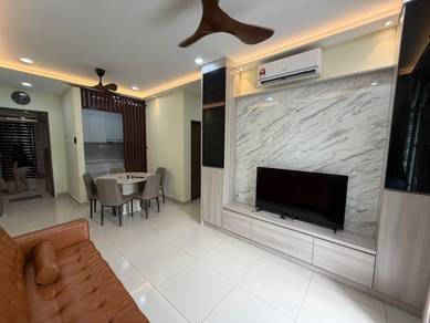 Aliff Heights / Tampoi / Extra 5ft / 2 Bed 2 Bath / Fully Furnished