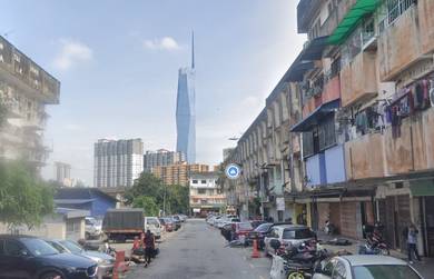 G Floor SHOP LOT Jalan Gandek Pudu, Actual, Facing ROAD, Move In Ready