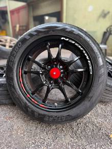 Mugen mf10 15 inch sportrim myvi jazz vios city