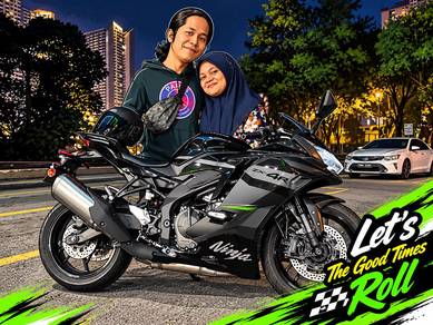 Ninja ZX-4R ⚫ zx-4r zx4r ⚪ Rdy Stock ✅Full Loan