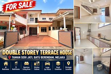 Melaka Batu Berendam Taman Seri Jati Double Storey Freehold