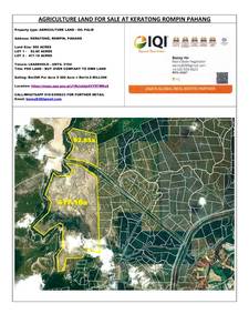 Agriculture Land (Oil Palm Plantation) For Sale at Keratong Rompin Phg