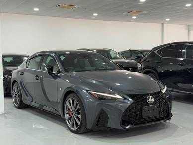 UNREG 2022 Lexus IS300 2.0 F-SPORT Black Leather