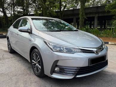 2018 Toyota COROLLA 1.8 ALTIS G FACELIFT
