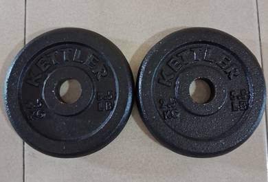 Pemberat 2.5kg x 2