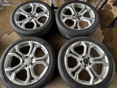 Sport rim second 17 TRD siap tayar wish alza baru