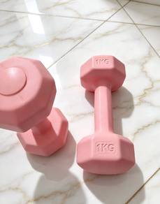 Pink 1KG Dumbbell for Fitness NEW  GYM