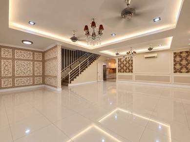 FACING OPEN FULLY RENOVATED Semi-D Double Storey Taman Jelok Impian