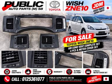 Toyota Wish ZNE10 Aircond Vent & Meter Cover Set
