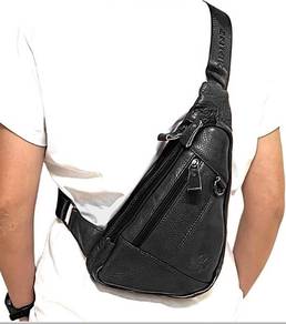 Z.Nick 100% Genuine Cow Leather Men's Sling Bag
