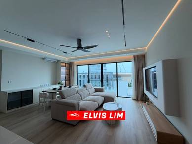 Free wifi Mezzo Fully Furnished 1033sqft Bayan Lepas Renovated