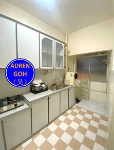 Taman Medan Penaga 800sf Furnished Renovated Batu Lanchang Jelutong