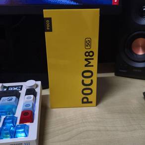 (New Sealed) Xiaomi Poco M8 5G 16/512gb Black