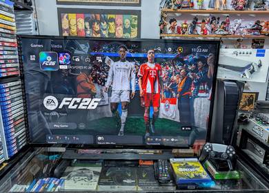 ps5 fat disc + sony 40inch tv