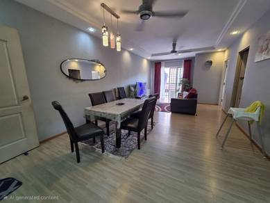 Nice FULLY FURNISHED Lakeview Apartment Taman Jasa Perwira Batu Cave