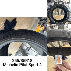 Used Tyre 255 35 18 Michelin Pilot Sport 4