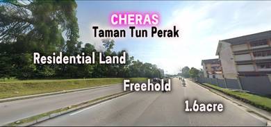 Cheras Taman Tun Perak Freehold 1.6acre 69,696sf Residential Land