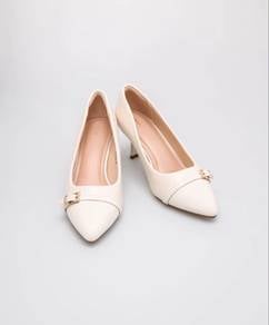 Tomaz Ladies Two-Tone Pointy Heels