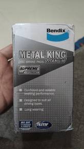 Proton x50 Bendix Metal King  Rear Dics Brake Pad 