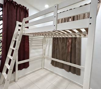 IKEA solid wood bunk bed frame