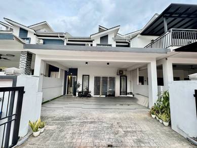 Kitchen Extended Double Storey Hyperlink House, Seksyen 13, Shah Alam
