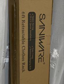 SANIWARE 6ft Retractable Clothes Rack