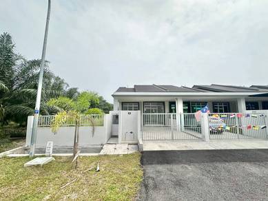 ENDLOT + BARE UNIT - 1 Storey Terrace Jalan Merbah Olak Lempit