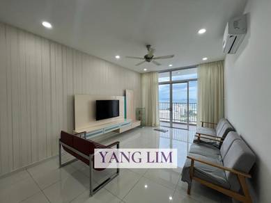 Seaview! Sandilands F/Furnished Renovated 1338sf 2carpark Jelutong