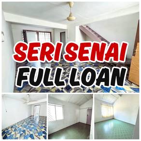 FULL LOAN!! Senai Low Cost Terrace for sale🔥成熟区士乃廉价排楼出售