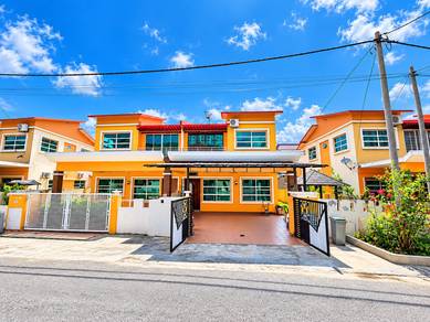 Freehold 1.5 storey semi D cluster Taman Kasih Putera Bahau