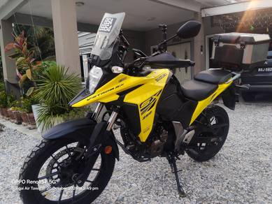 Berminat vstrom 250sx colour kuning