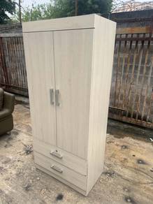 6ft Almari Baju Wardrobe Drawer Cupboard Closet