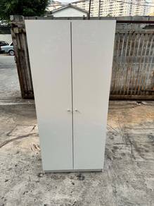 (IKEA) Almari Baju 2 Door Wardrobe Rack Shelves
