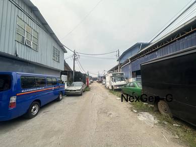 FOR RENT!! Padang Jawa Klang 1.5 Storey Link Factory WITH COLD STORAGE