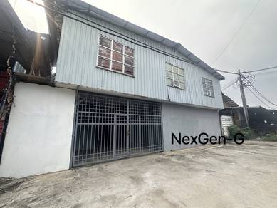 FOR RENT!! Padang Jawa Klang 1.5 Storey Link Factory WITH COLD STORAGE