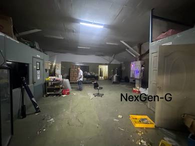 FOR RENT!! Padang Jawa Klang 1.5 Storey Link Factory WITH COLD STORAGE
