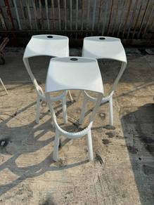 Tall Stool Bar Chair Dining Kerusi Makan
