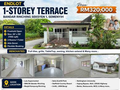 1-storey-Terraced-House-for-sale-Semenyih-Selangor