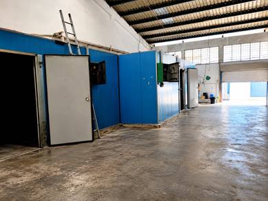 Taman Ungku Tun Aminah 1.5 Storey Factory with Cold Rooms, Skudai