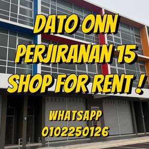 Dato Onn Perjiranan 15 Shop Facing Main road For Rent !