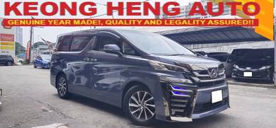 2015 Toyota VELLFIRE 2.5 V SPEC (A) 70K KM 2YR-WRT