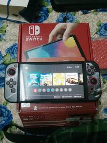 switch oled 128gb swap plus/jual
