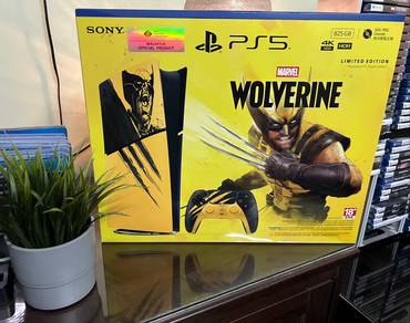 MY PS5 Slim Digital Wolverine Yellow PlayStation 5