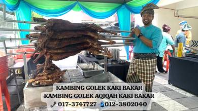 Kambing Golek Kaki Bakar